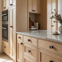 Poignée de porte et de tiroir en marbre Calacatta Viola, style luxe léger, en pierre naturelle, pour armoires et décoration intérieure