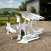 Charrue hydraulique à retourner 4+1 sillons personnalisée pour tracteur, équipement agricole à haut rendement