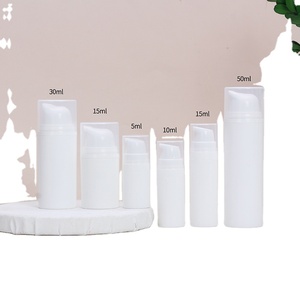 Échantillon GRATUIT, faible MOQ, flacon cosmétique vide en plastique de 50 ml, conteneur cylindrique pour soins de la peau, flacon pompe sans air pour soins de la peau, flacon de voyage pour lotion de 30 ml - Product Image 6