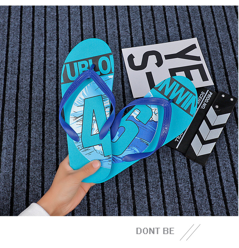 Wholesale Men Flip Flop Slipper colours sole embossing logo Custom Printed Slippers Summer Beach Flip Flops 2021 Sandals