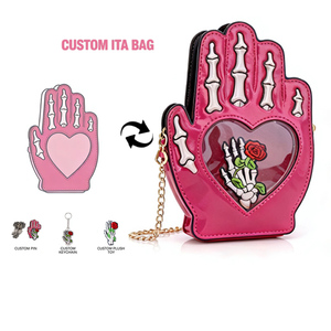 Wholesale Custom Itabag Anime Show Badge Display Matching <b>Accessories</b> Custom Plush Ita <b>Bag</b> Luxury Women's Tote <b>Bags</b> Leather - Product Image 1