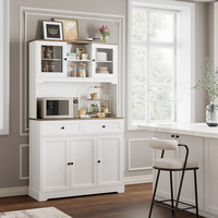 Buffet de luxe moderne autoportant avec tiroirs de rangement pour salon et cuisine