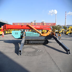 Grúa Telescópica Multifuncional con Brazo Plegable y Patas Estabilizadoras para Proyectos de Infraestructura Municipal - Product Image 5