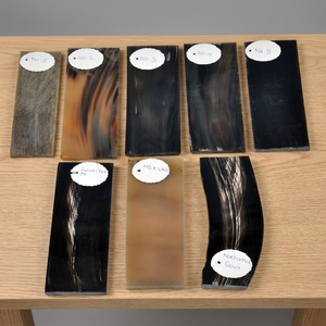 Placas Rectangulares de Cuerno de Búfalo, Naturales y Pulimentadas, Material Artesanal Coleccionable y Duradero - Product Image 3