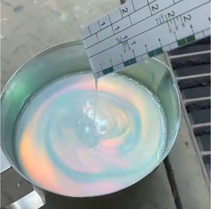 White Fairy IceHypershift Mica Chrome Pigment Shell Nails Dust Mirror Aurora Chameleon Powder - Product Image 2