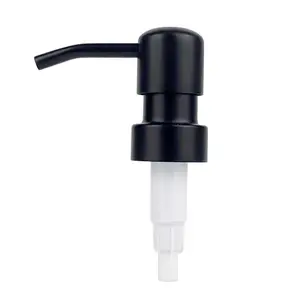 2024 Whosale High Quality 304 Stainless Steel 28/410 28/400 24/410 Matte Black Lotion Pump Head