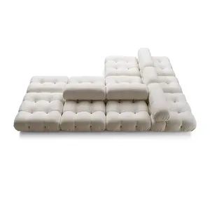 Wohnzimmermöbel Luxus europäischer Stil komfortables Couch modulares Sofa Couch Stoff Mario Sofa für Zuhause