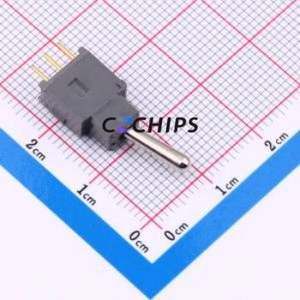 A12AP Toggle Switch Through hole Component (THT) Switch Single Pole Double Throw 28V 28V Cylindrical Knob - Product Image 2