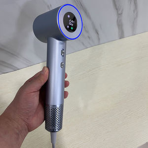 Secador de Pelo Inteligente de Alta Potencia de 1500W con Pantalla Digital, Secador de Pelo de Alta Velocidad y Silencioso para Salón, con Boquilla Concentradora para Uso en Casa y Hotel - Product Image 1