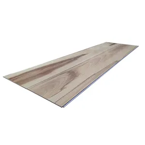 Wasserdichte langlebige luxuriöse PVC-Holzplanken SPC-Vinyl-Bodenbelag 4 mm 5 mm Unilin-Klickverschluss-Kunststofffliesen-Zweifeldesigns für den Innenbereich