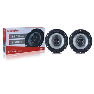 MusicFire 6 Inch Car Coaxial <b>Speakers</b> 650W Max Power Full Range Audio <b>System</b> For Vehicle Use - Product Image 1