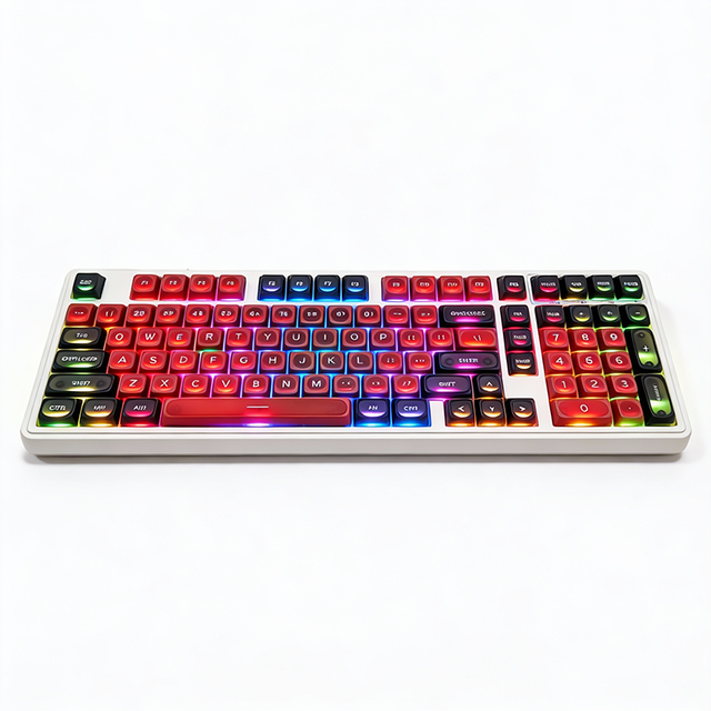 98% Mechanical Gaming Keyboard RGB 98 Keys Office Gaming Keyboard for Windows Laptop PC Wireless Full size Mechanical Keyboard