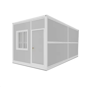 Casa contenedor plegable de 20 pies, fuerte resistencia al viento, Instalación rápida, casas de dormitorio para trabajadores, casa móvil - Product Image 3