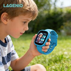 Montre connectée Lagenio à prix avantageux avec appels vidéo 4G, SOS, GPS, LBA, <span class=keywords><strong>WIFI</strong></span>, suivi de localisation, carte SIM 4G, pour enfants, garçons et filles - Product Image 1