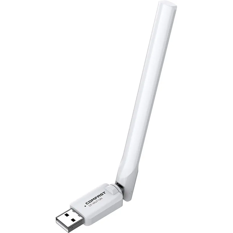 최고의 구매 Comfast CF-WU713N USB 2.0 와이파이 동글 스틱 300Mbps 802.11N MT7603 2.4G USB 무선 N 어댑터 데스크탑 노트북