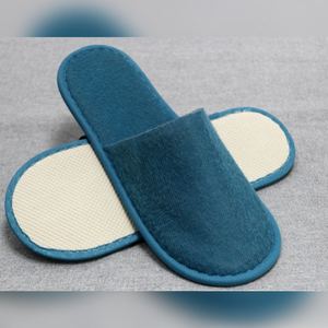 Zapatillas desechables, proveedor de China, zapatillas ecológicas de lujo personalizadas antideslizantes para adultos, hospitalidad, viaje en avión, gran oferta - Product Image 6