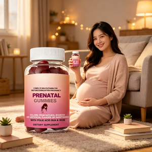 Caramelle Gommose alla Vitamina C OEM ODM con Etichetta Privata |   Gommose vitaminiche prenatali per donne con ferro e acido folico - Product Image 5