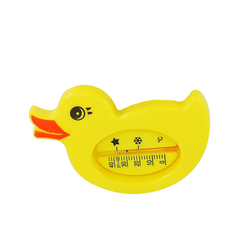 Bebek sarı ördek yenidoğan ev güvenlik çift kullanımlı termometre