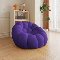 Canapé VL Nordic Minimaliste Bubble Roche Bobois Designer Compressible Soccer Personnalisé pour Salon de Villa en Tissu