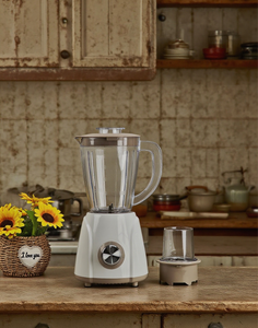 Mixeur Électrique Robuste 250W <span class=keywords><strong>2</strong></span> Vitesses, Extracteur de Jus de Fruits, Moulin à Grains de Café, Appareil de Cuisine Mini Portable 1.4L - Product Image 1