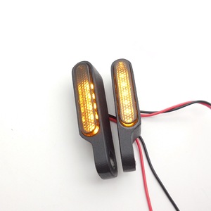 Accessoires pour motos, clignotants pour scooter électrique, clignotants LED en métal pour guidon, mini clignotants, voyant lumineux pour vélo - Product Image 1