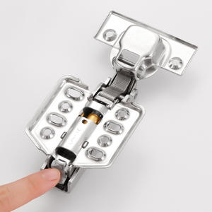 Петля гидравлическая с доводчиком из нержавеющей стали 304 для кухонных шкафов, гардеробов, обувных шкафов, толщина 3,0 мм, бесшумная, с демпфированием - Product Image 4