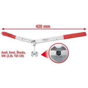 KS TOOLS - 150.3126 Barre de démontage du filtre à carburant pour filtres UFI-EAN 4042146224038 ENGINE AND TIMING SET - Product Image 2