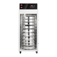 Sécheur de champignons électrique en acier inoxydable à 10 étages, sécheur rotatif automatique pour céréales, déshydrateur alimentaire