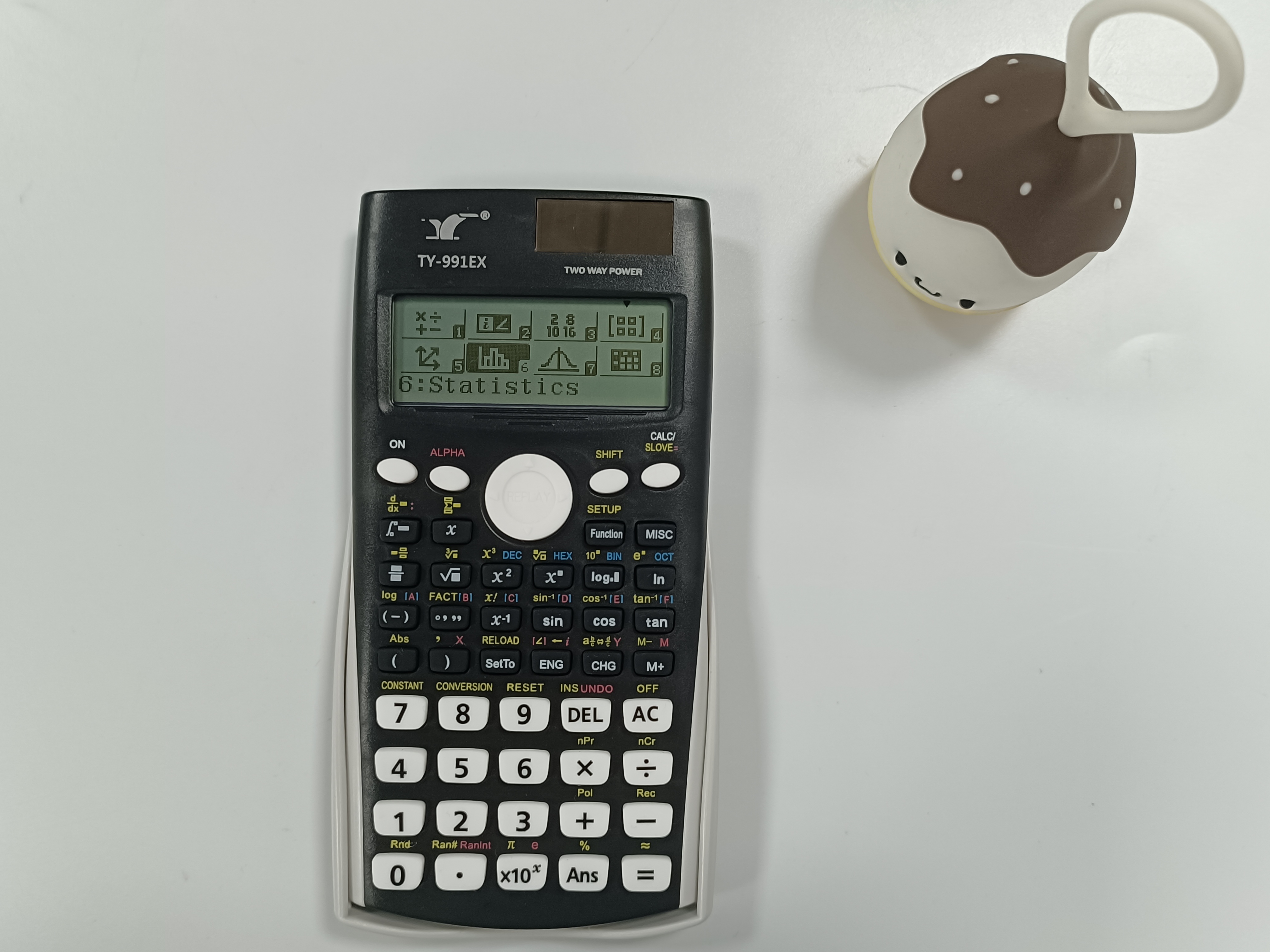 Calculatrice Scientifique TY-991EX Plus - 552 Fonctions, Affichage 4 Lignes Naturel, Double Alimentation (solaire Et Pile) - Pour Lycée, Prépa, Université Et Examens