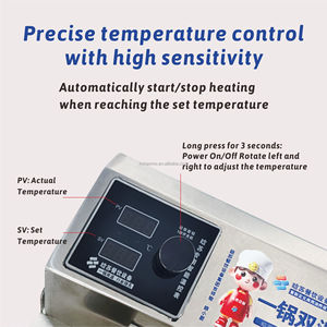 <span class=keywords><strong>Friteuse</strong></span> professionnelle Hansu 12L <span class=keywords><strong>pour</strong></span> la préparation de beignets, <span class=keywords><strong>friteuse</strong></span> commerciale verticale en acier inoxydable 304 <span class=keywords><strong>pour</strong></span> hôtel - Product Image 5