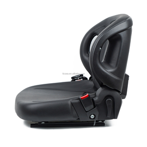 Piezas de carretilla elevadora eléctrica Toyota, montaje de asiento de carretilla elevadora con cinturón de seguridad para Toyota 7FB15-30 Nichiyu, OEM 611072 - Product Image 2