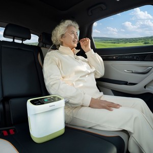 Beoka Oxy Vắt Có Thể Sạc Lại Xung 5000 Mét Cung Cấp Ổn Định Oxy 5-Lít Xách Tay Xe Oxy Xi Lanh Cho Người - Product Image 1