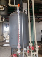 Magnetic Plastic Level Gauge 520C High Temperature High Pressure 40MPa 400Bar HART 4-20mA Transmitter 0.1% Accuracy Ex-proof