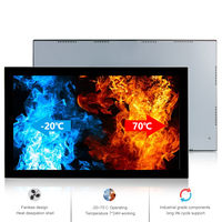 PC industriel 32 pouces avec processeur Core i3 12e génération, 16 Go de RAM, système d'exploitation Windows 11, logo de démarrage et logo du produit, PC industriel sans ventilateur