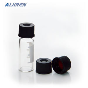 HPLC <span class=keywords><strong>GC</strong></span> uygulamaları için plastik PTFE silikon <span class=keywords><strong>Septa</strong></span> 2ml şeffaf 8-425 borosilikat cam vida üst flakon - Product Image 4