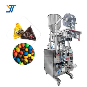 Machine d'emballage automatique de petits sacs, triangulaire, multifonction, pour chocolat, bonbons, fruits secs