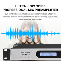 Processore Audio Digitale Professionale ADI DSP Mixer a 16 Canali con Soppressione del Feedback DP1616
