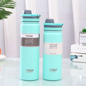 TYESO Vacuum Insulated Stainless Steel Water <b>Bottle</b> 25oz 740ml Double Wall Thermal <b>Flask</b> for Travel - Product Image 3