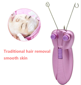 Épilateur électrique portable, design papillon, fil de coton pour le visage, épilateur pour l'élimination des poils du visage - Product Image 1