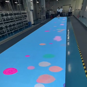 Pista de baile de pared de <span class=keywords><strong>video</strong></span> Hd exterior interactiva Pista de baile LED Pista de baile interactiva controlada por Dmx512 - Product Image 6