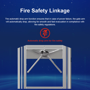 Ce FCC chứng nhận Tripod turnstile 2000h Muối phun kháng ổn định Tripod turstile cho ngoài trời & sử dụng trong nhà - Product Image 4