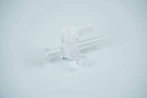 Válvula de 3 vías desechable Yimeixin de un solo mango para terapia de infusión, material PC/PE, origen Jiangsu China, directo de fábrica - Product Image 3