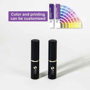 Tubos de Lápiz Labial de Plástico y Aluminio Ecológicos de Lujo OEM, Envase de Bálsamo Labial y Colorete de 3.5g, Embalaje Cosmético con Impresión Serigrafiada - Product Image 3