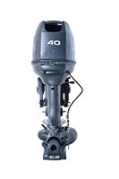 Moteur hors-bord à jet SEAWALKER T40J, 2 temps, 40 CV, 29,4 kW, refroidi par eau, certifié CE, pour bateau de pêche