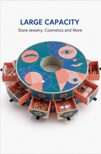 Wholesale Cylindrical Drawer Advent Calendar <b>Box</b> Rigid Cardboard <b>Empty</b> Mystery Blind <b>Box</b> <b>for</b> Jewelry and Beauty Product - Product Image 4