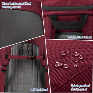 Échantillon gratuit Sac à dos de voyage pour bottes de ski et de snowboard imperméable de grande capacité 50L personnalisé pour les skis Sac à chaussures de ski - Product Image 5