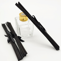 Bâtonnets de diffuseur d'anches noires de haute qualité 3mm 3.5mm 4mm 5mm 6mm Bâtonnets de diffuseur d'anches de parfum Bâtonnets de diffuseur de rotin noir