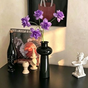 Bouquet de roses artificielles écologiques à 5 têtes, fleurs en soie pour décoration intérieure, extérieure, maison et mariage - Product Image 1