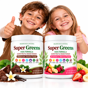 Poudre de Super Greens pour Enfants Marque Blanche : Formule Immunité et Croissance Osseuse avec Multivitamines et Minéraux - Product Image 1