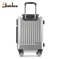 Ensemble de 3 bagages à roulettes de luxe de créateur, valises d'affaires durables avec roues pivotantes, sacs de cabine pour le voyage